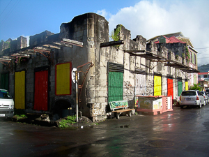 Downtown Roueau, Dominica